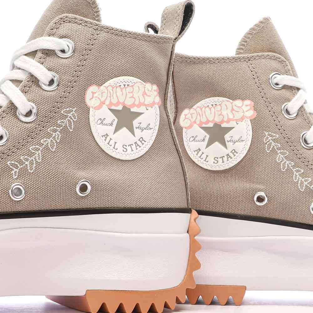 Baskets Taupe Femme Converse Run Star Hike A09163C vue 7