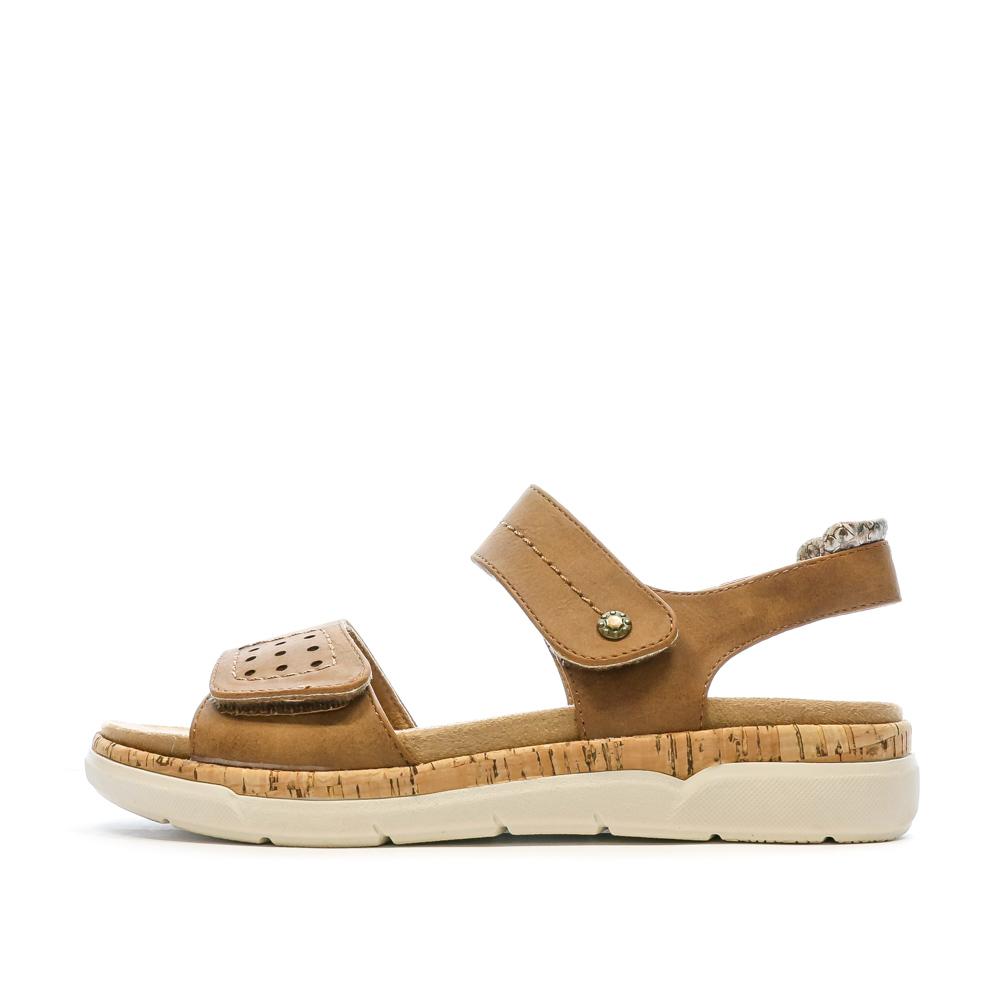 Sandales Marron Femme RELIFE Herich pas cher