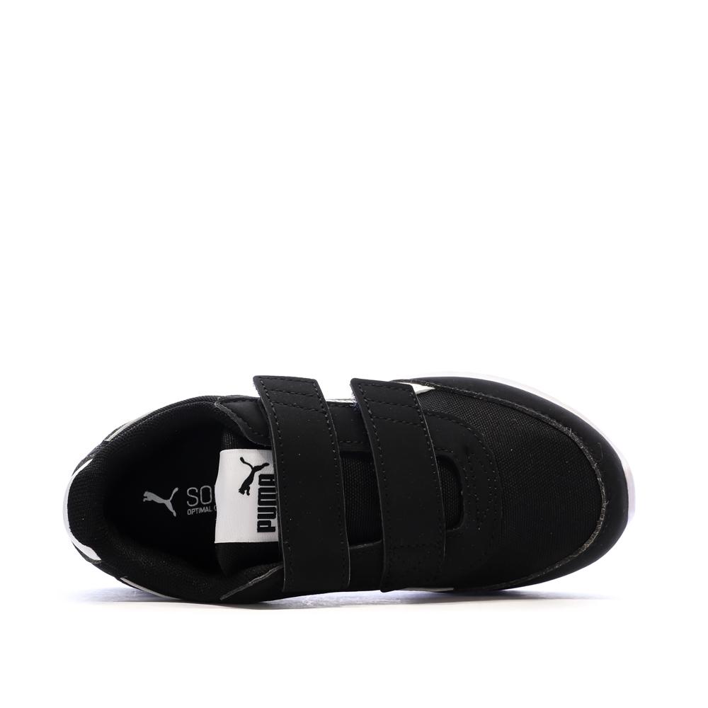 Zapatillas deportivas negras lisas para niño Puma R78 Lightwind ver 4