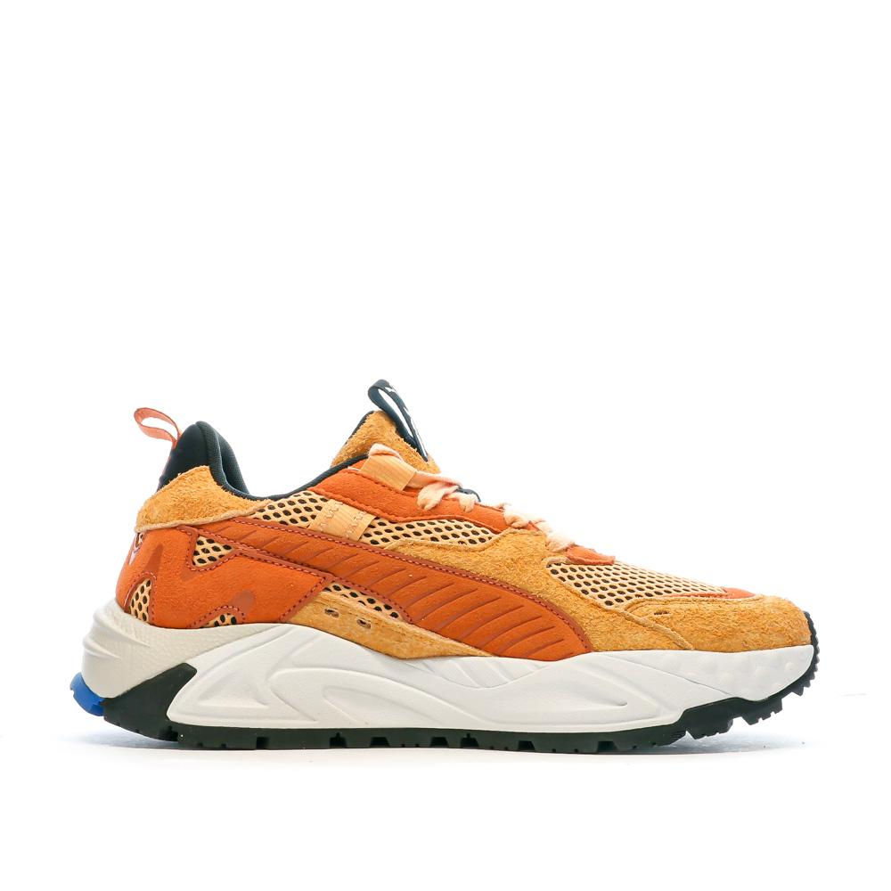 Baskets Orange Homme Puma Rs-trck Horizon 390717 vue 2