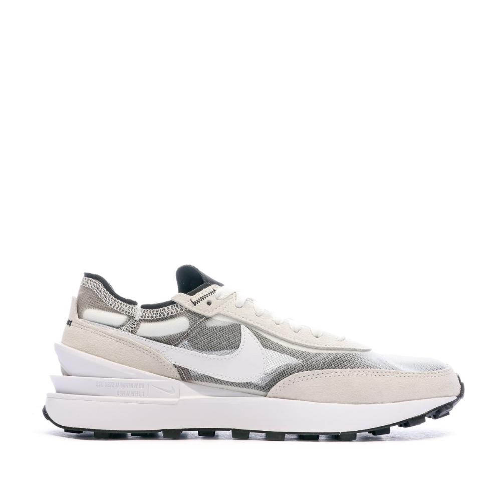 Baskets Beige Homme Nike Waffle One vue 2