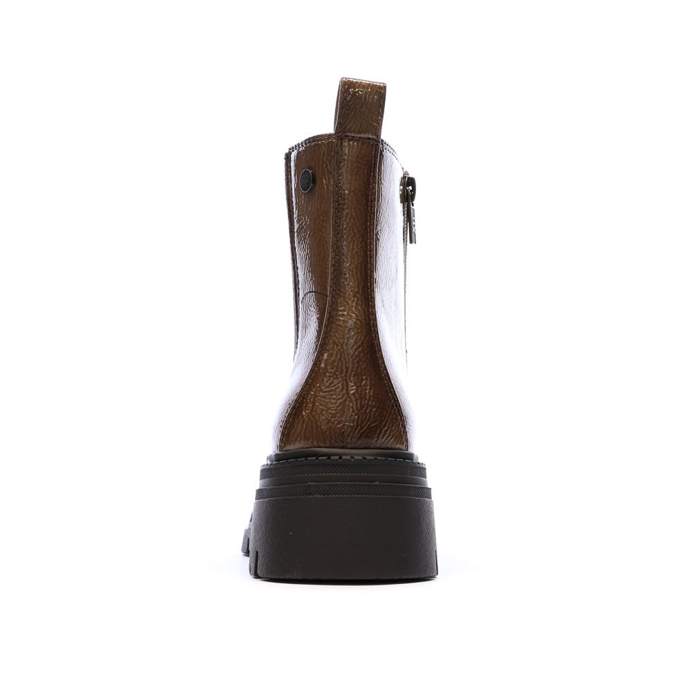 Bottines Camel Femme Xti 144297 vue 3