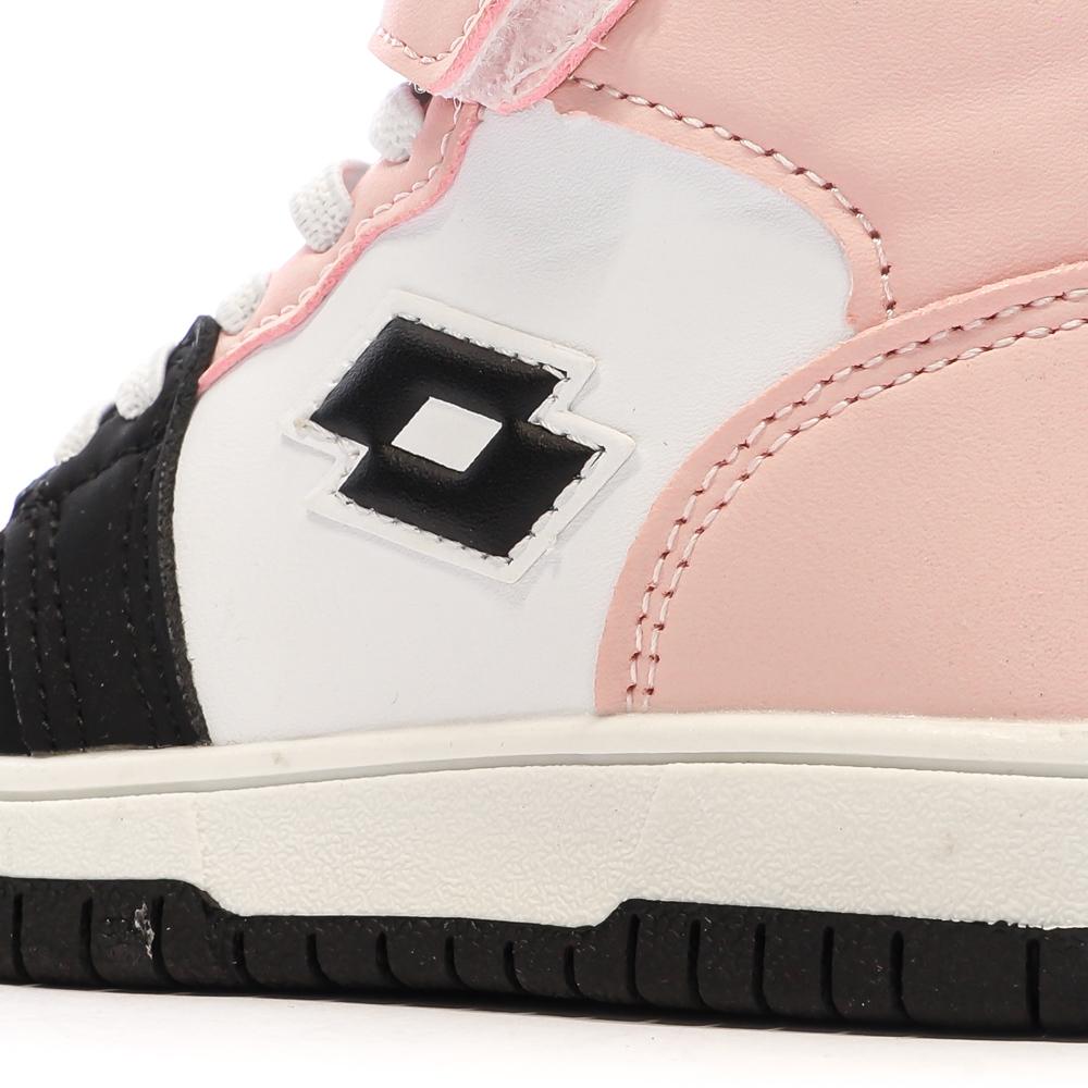 Baskets Rose/Noir Garçon bébé Lotto Ravenne vue 7