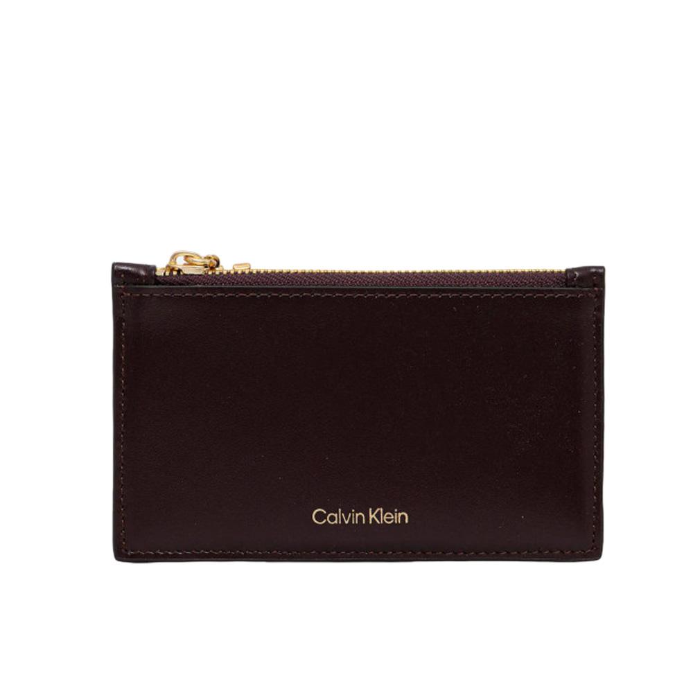 Portefeuille Prune Femme Calvin Klein Jeans Cardcase pas cher