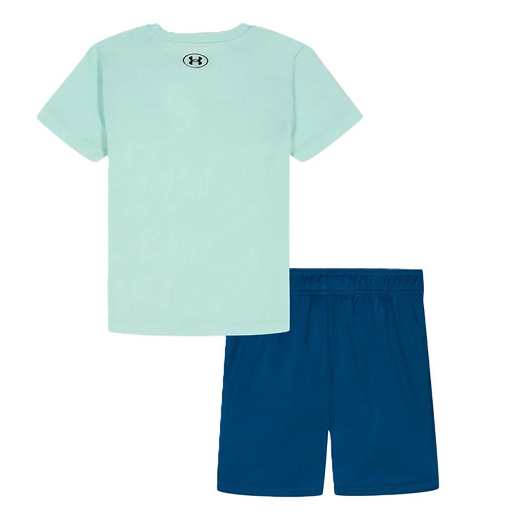 Conjunto azul/verde para niño Under Armour Break Ball ver 2