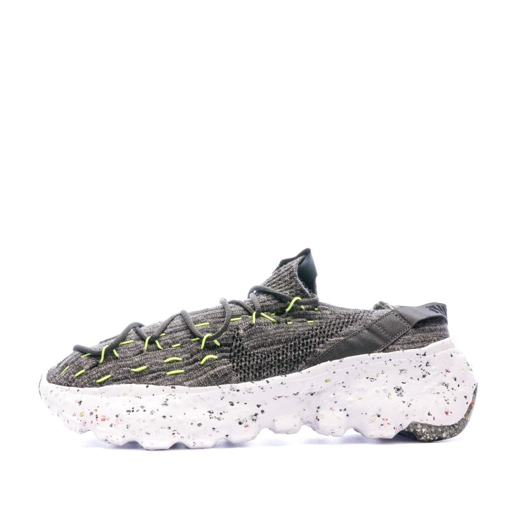 Baskets Grise Homme Nike Space Hippie 04 vue 2