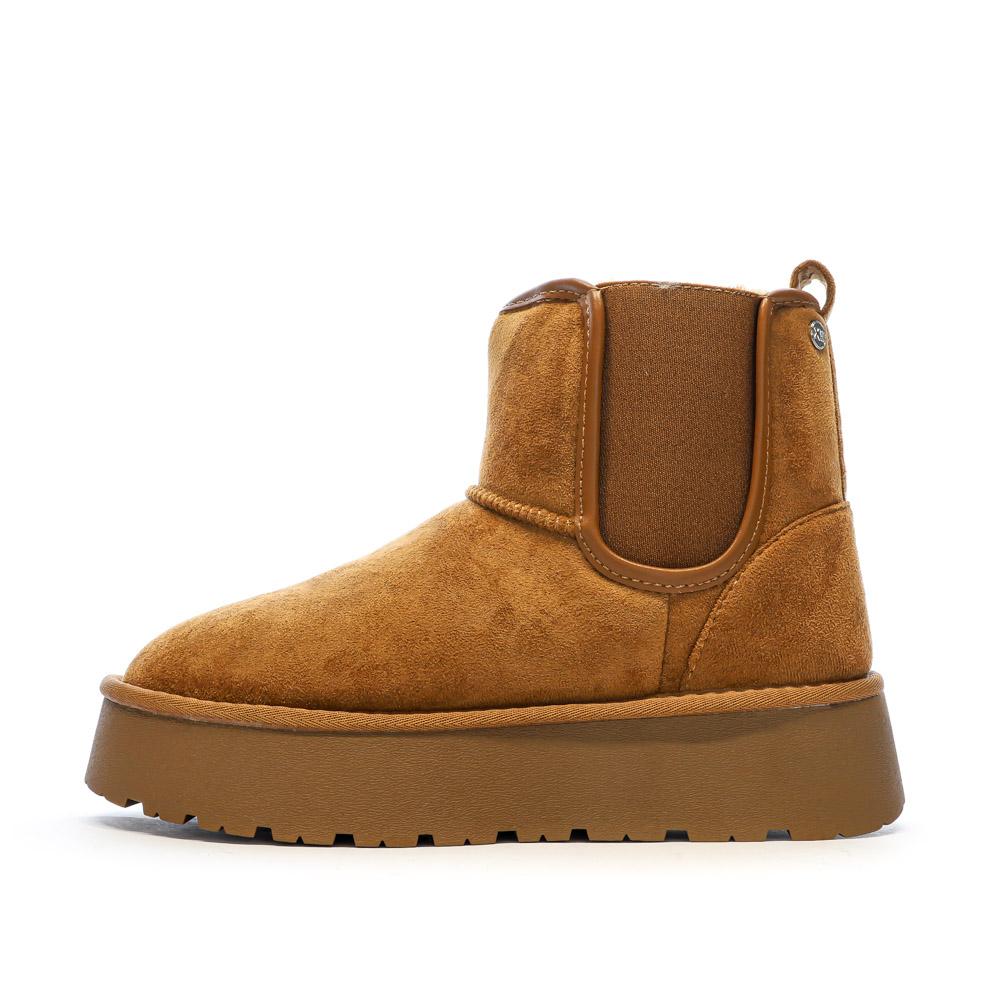 Boots Camel Femme Xti Ladies Ankle pas cher
