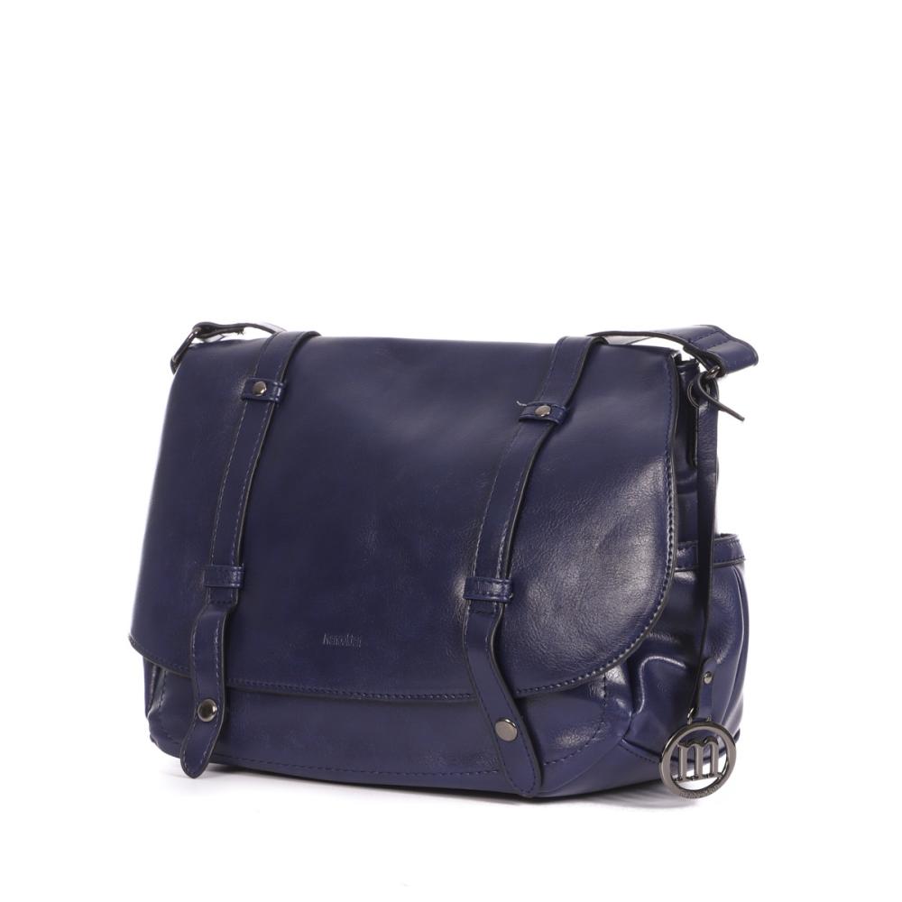 Sac bandoulière Bleu femme Manoukian Dina vue 3