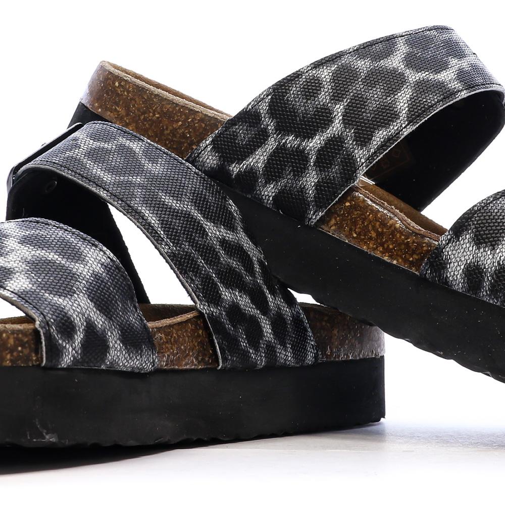 Sandales Noir Femme Kaporal Solinea vue 7