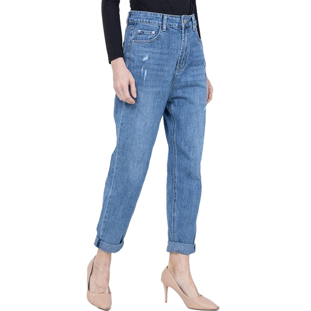 Jeans Bleu Mom Femme Monday Premium 3211 pas cher