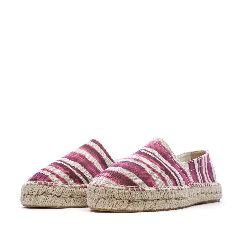 Espadrilles Violet/Beige Femme Pare Gabia Anaia vue 6