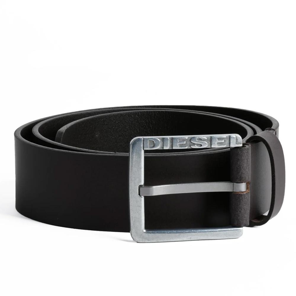 Ceinture Noire Homme Diesel basic Beltttt pas cher