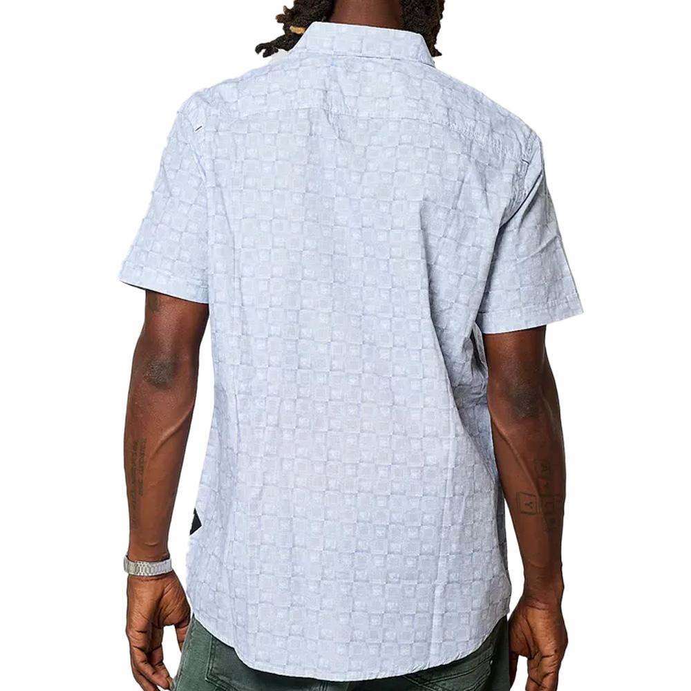 Chemise Bleu à Motifs Homme Kaporal KALASH vue 2
