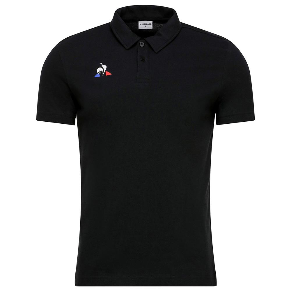Polo Noir Homme Le Coq Sportif Presentation pas cher