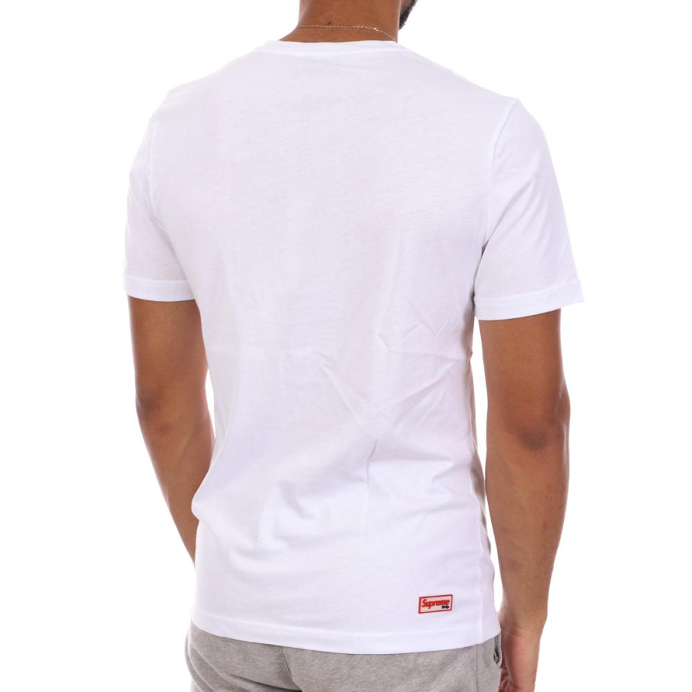 T-shirt Blanc Homme Supreme Grip Squash vue 2