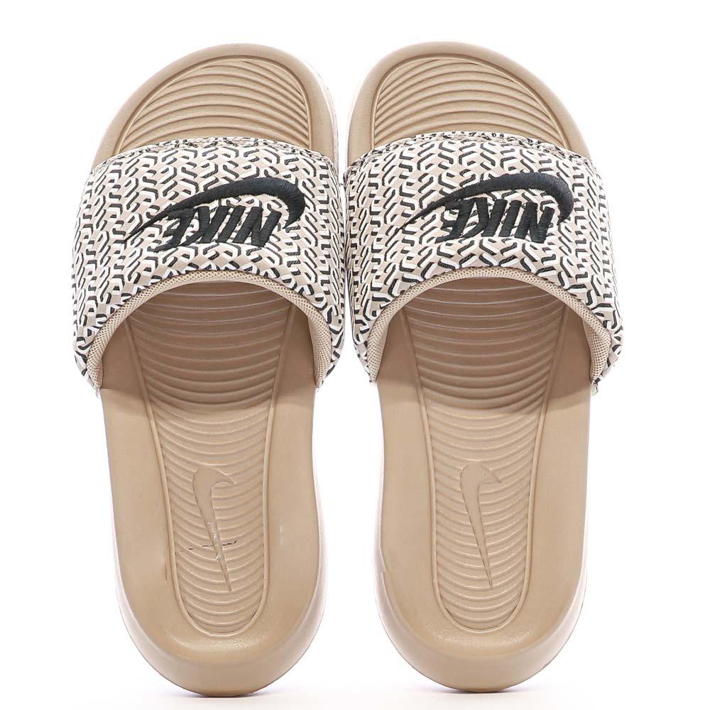 Claquettes Beige Femme Nike W Victori One Slide vue 3