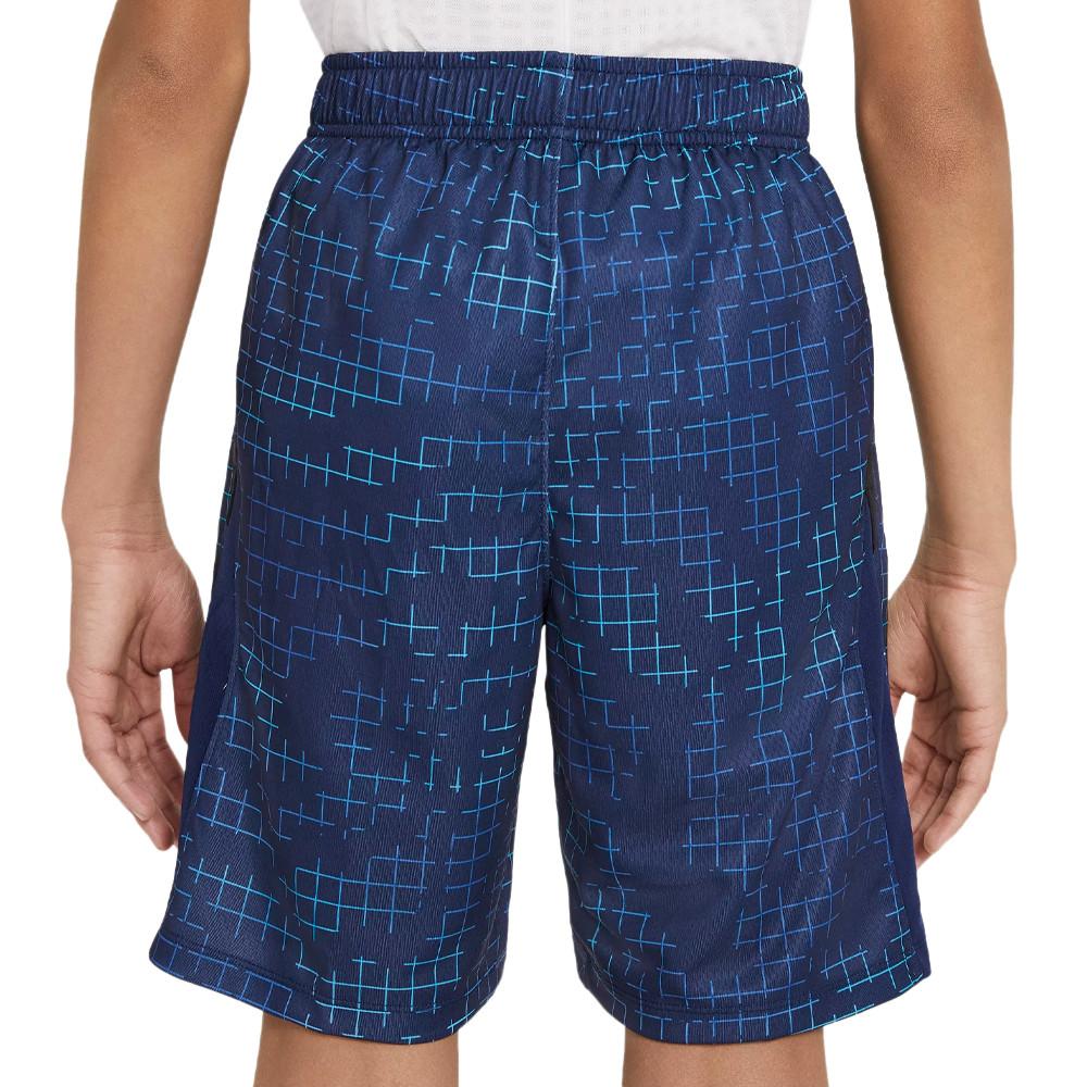 Short de sport Bleu Garçon Nike Dry vue 2