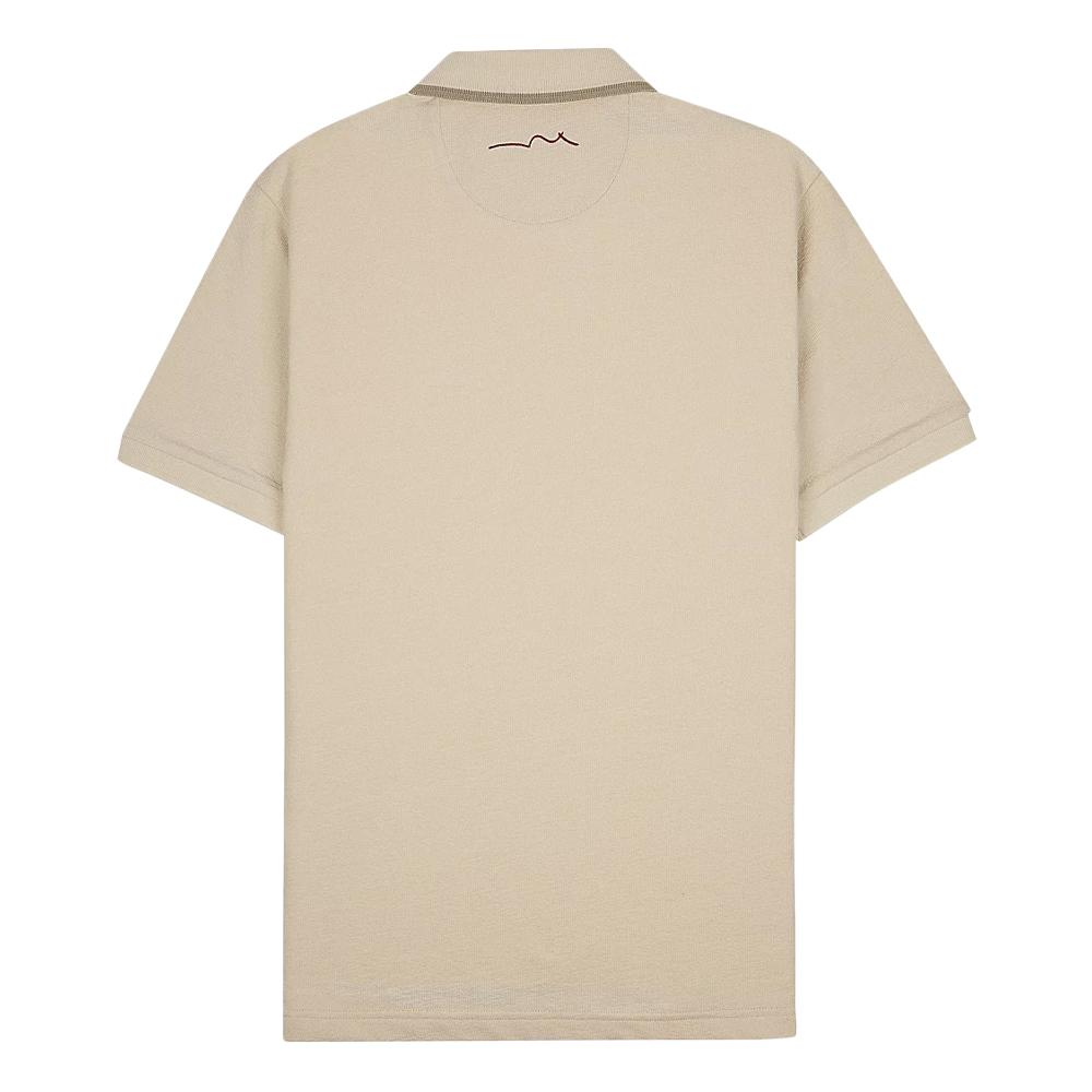 Polo Beige Homme Teddy Smith Soner vue 2