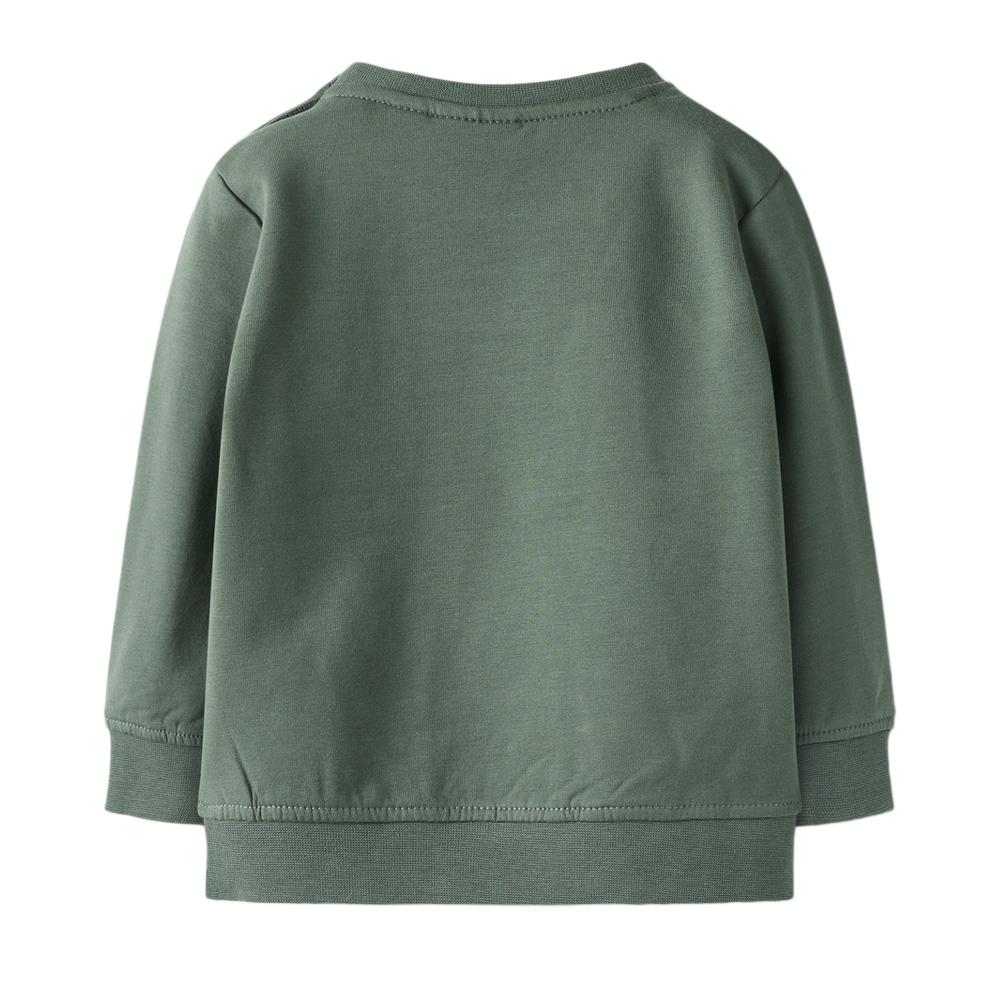 Sweat Vert Garçon Name It Motto vue 2