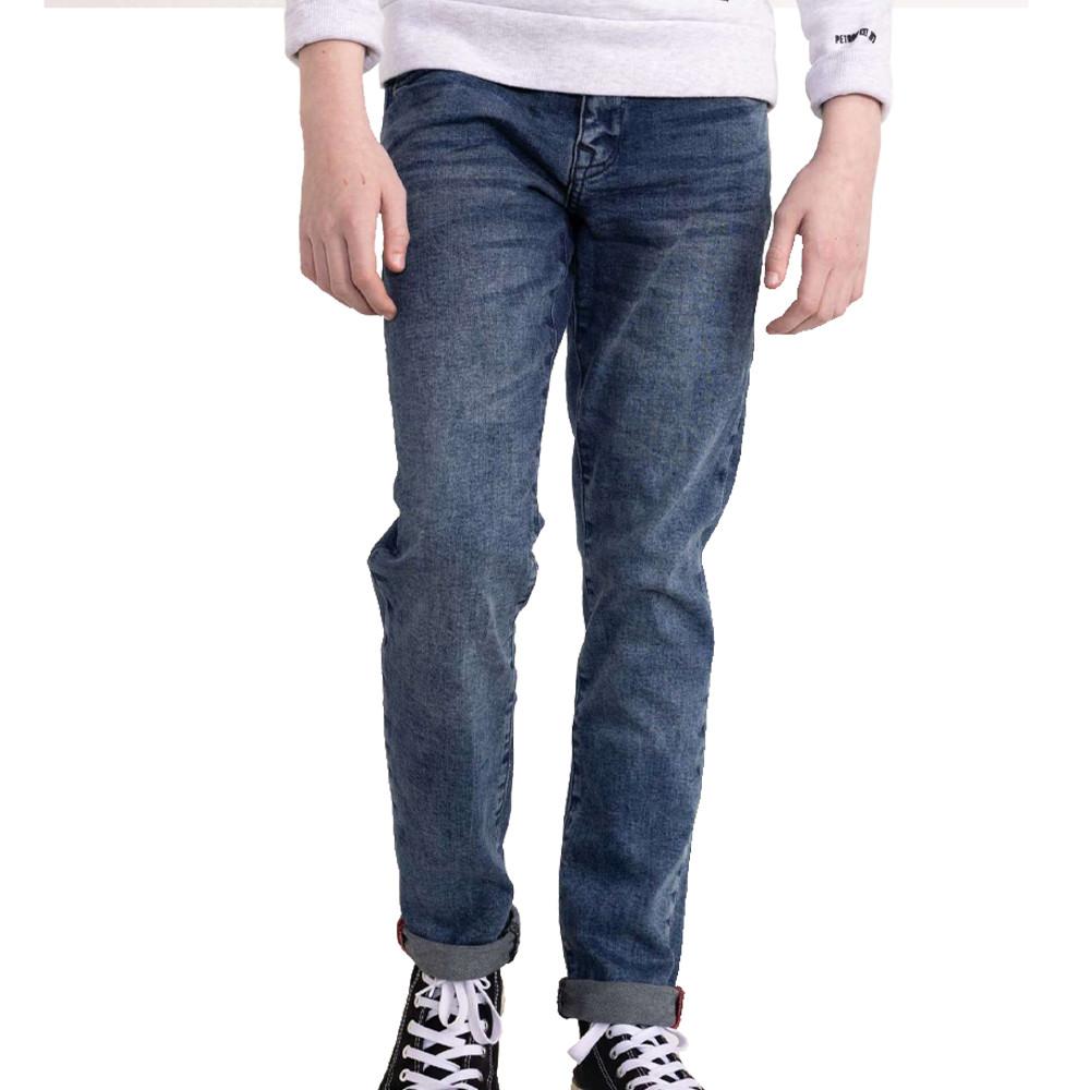 Jean Bleu Garçon Petrol Industries Seaham pas cher