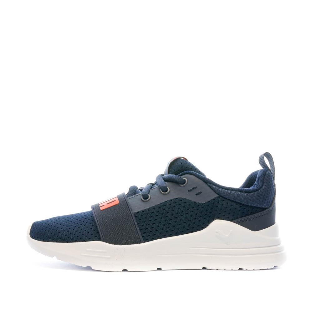 Baskets Marine Garçon Puma Wired pas cher