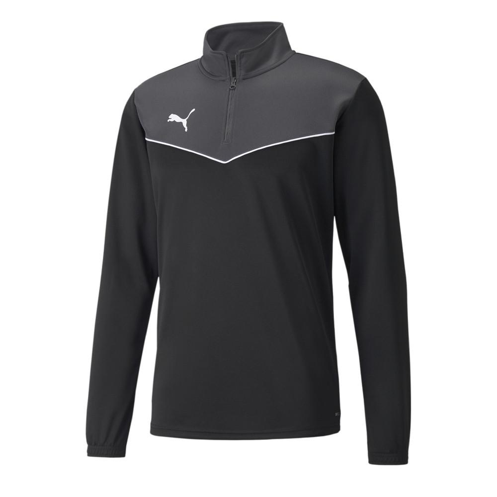 Sweat 1/4 De zip Noir/Gris Homme Puma Indrise pas cher