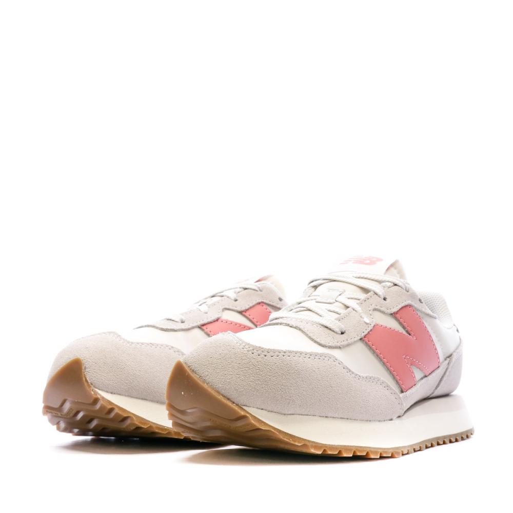 GS237 Baskets Grises/Rose Femme New Balance vue 6