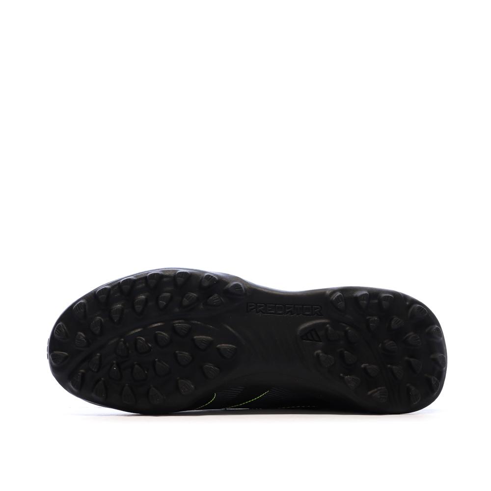 Zapatillas de fútbol negras para niños Adidas Predator League ver 5
