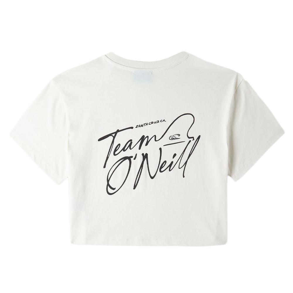 T-shirt Blanc Fille O'Neill Team vue 2