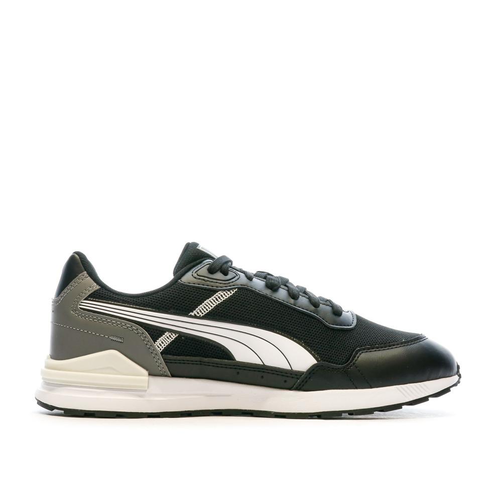 Baskets Noir/Blanc Homme Puma Graviton Mega vue 2
