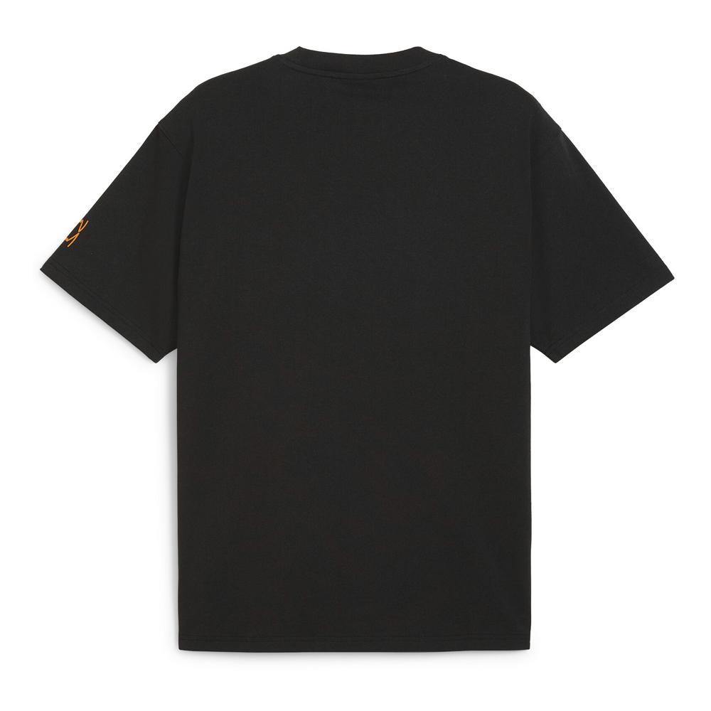 T-shirt Noir/Orange Homme Puma Hoops X Cheetos vue 2