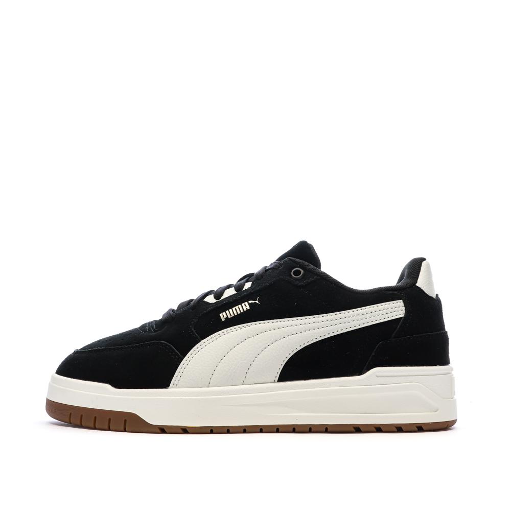 Zapatillas negras/blancas para hombre Puma Shuffle Downtown barato
