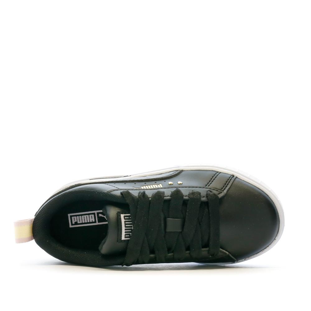 Baskets Noir Fille Puma Mayze Shiny vue 4