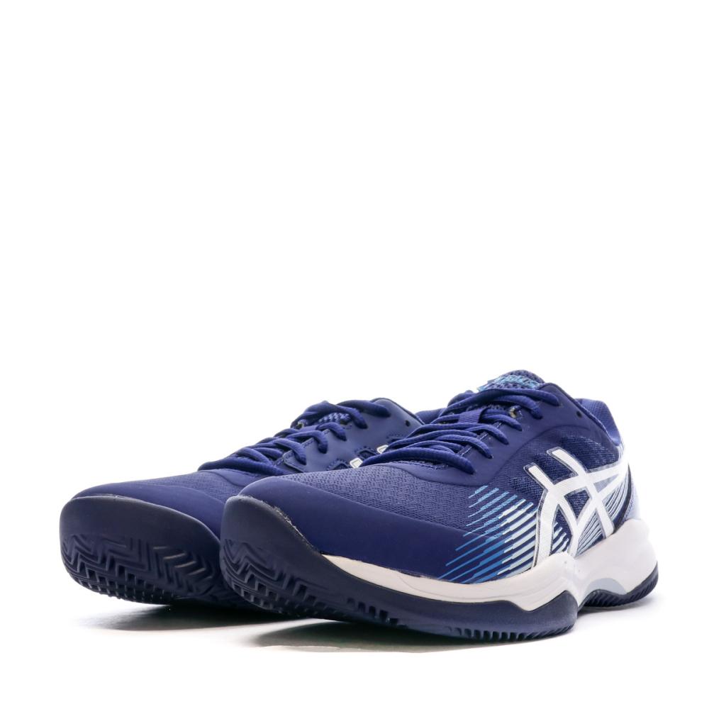 Chaussures de Tennis Bleu Mixte Asics Gel-game 8 vue 6