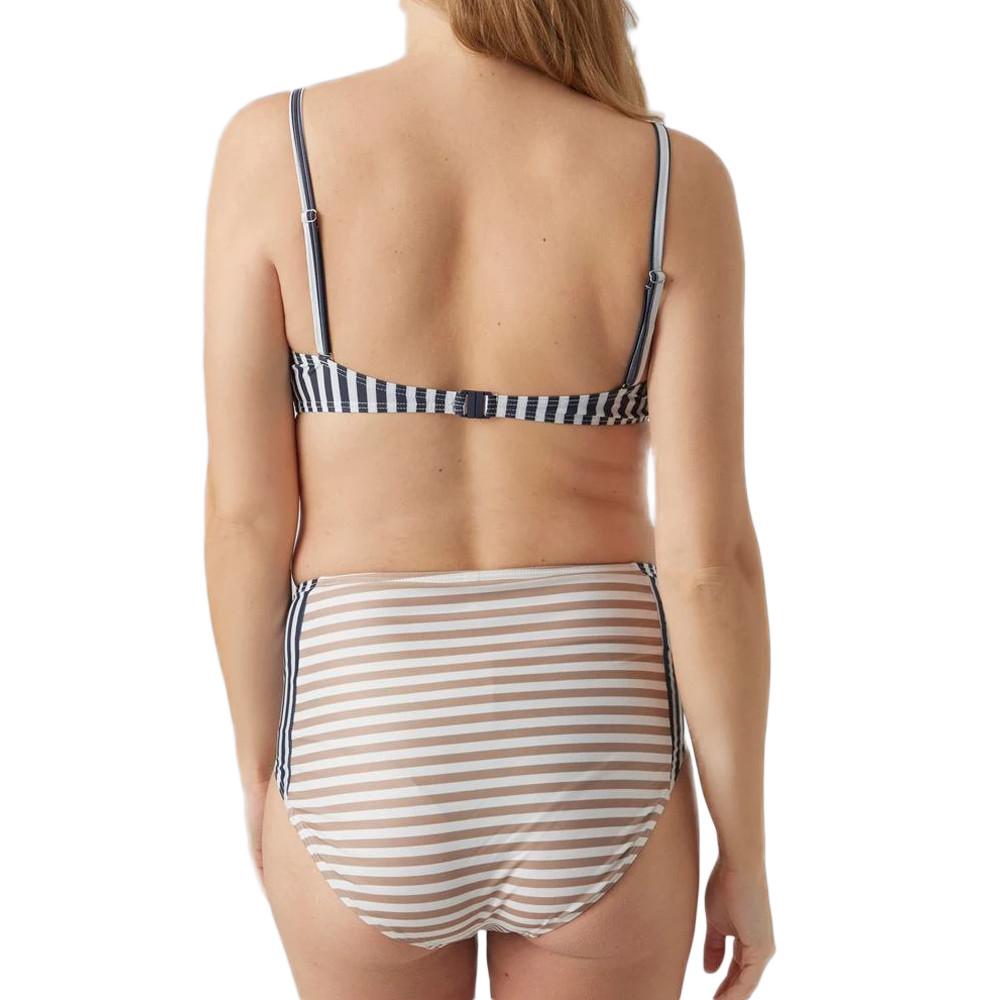 Maillot de bain de Grossesse Bleu/Marron Femme Mamalicious Vega vue 2