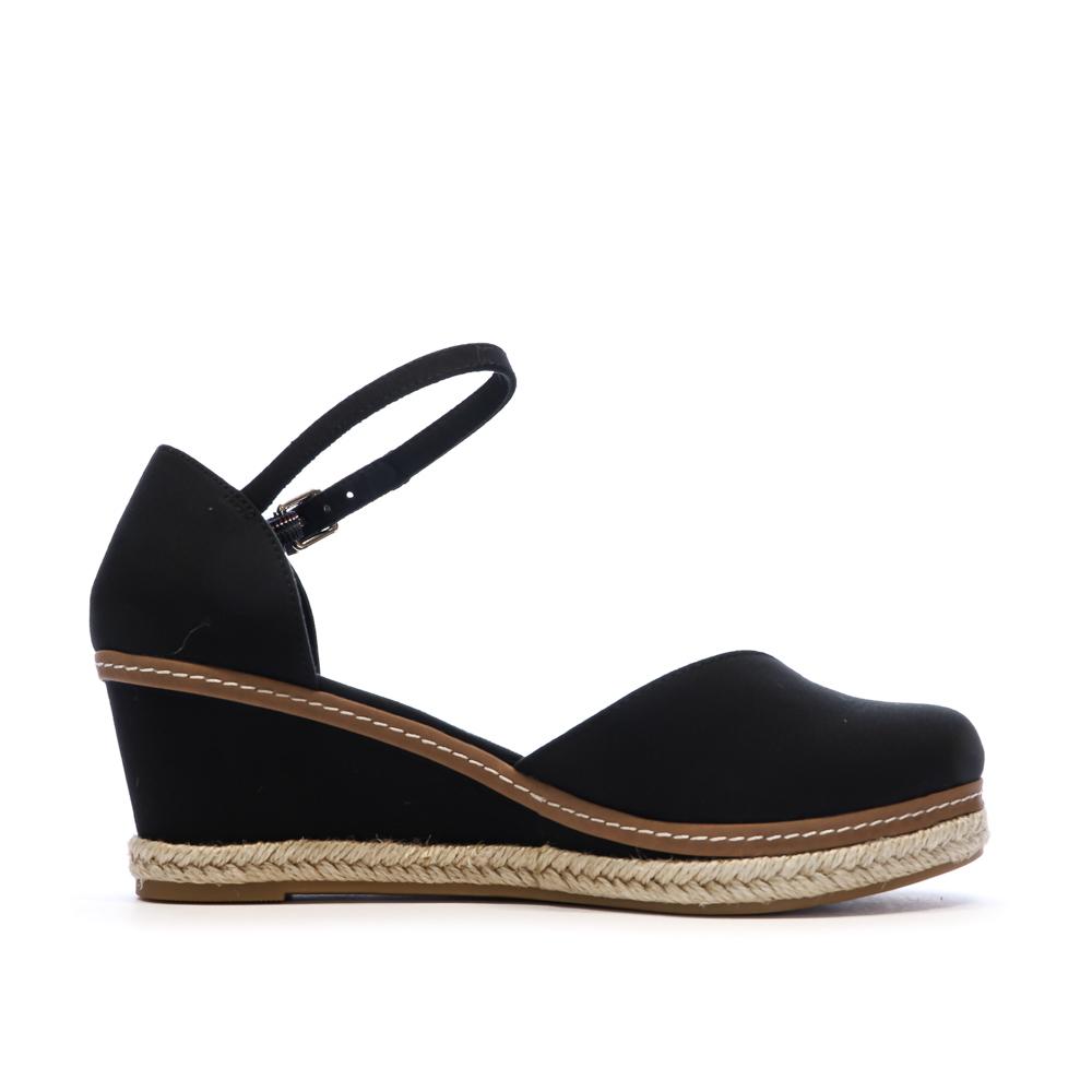 Sandales Noires Femme Tommy Hilfiger Basic Closed Toe vue 2
