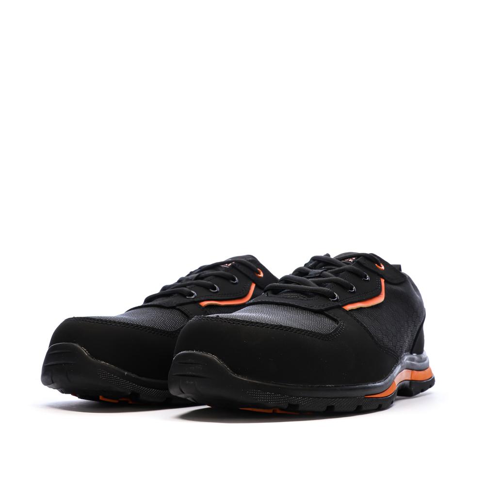Zapatos de seguridad negros/naranjas para hombre Black + Decker 121459 ver 6