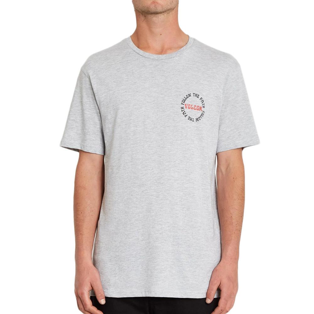 T-shirt Gris Homme Volcom Dither pas cher