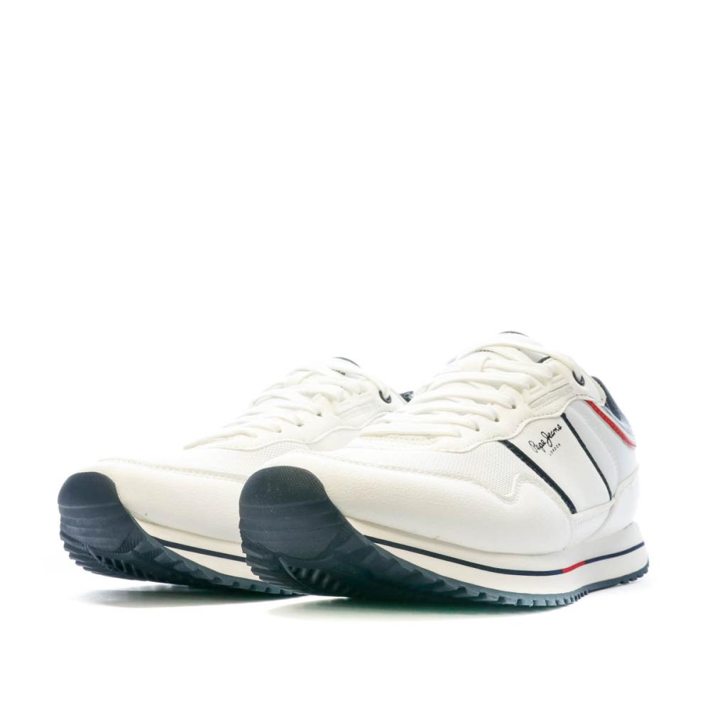 Baskets Blanches Homme Pepe jeans Tour Club vue 6