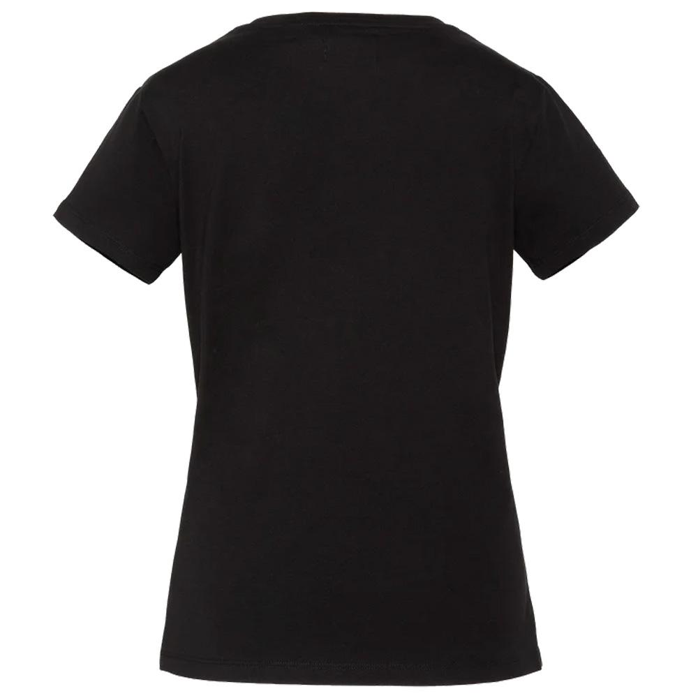 T-Shirt Noir Femme Schott TSBRODEDW vue 2