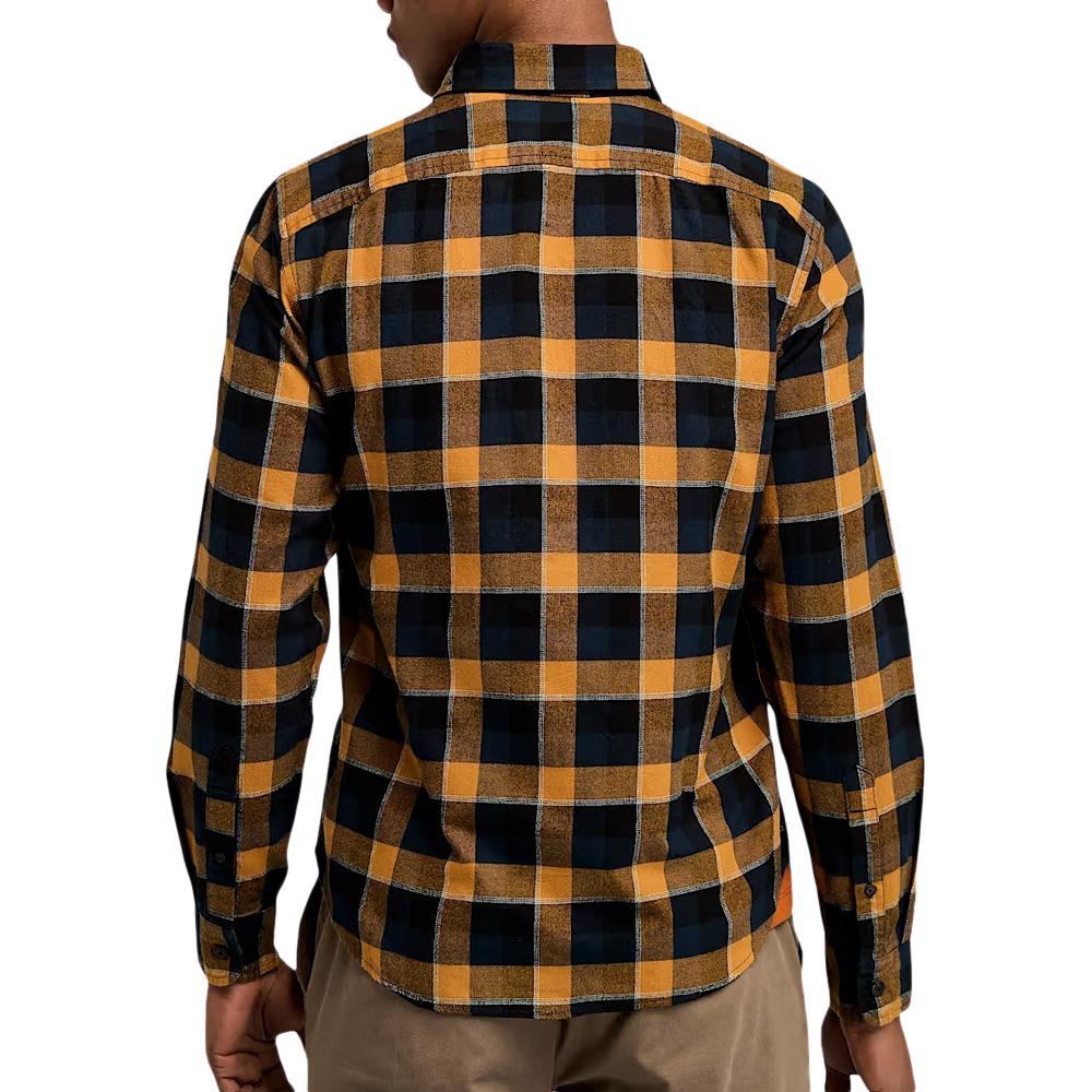Chemise à Carreaux Marine/Camel Homme Timberland Solucell Buffalo vue 2
