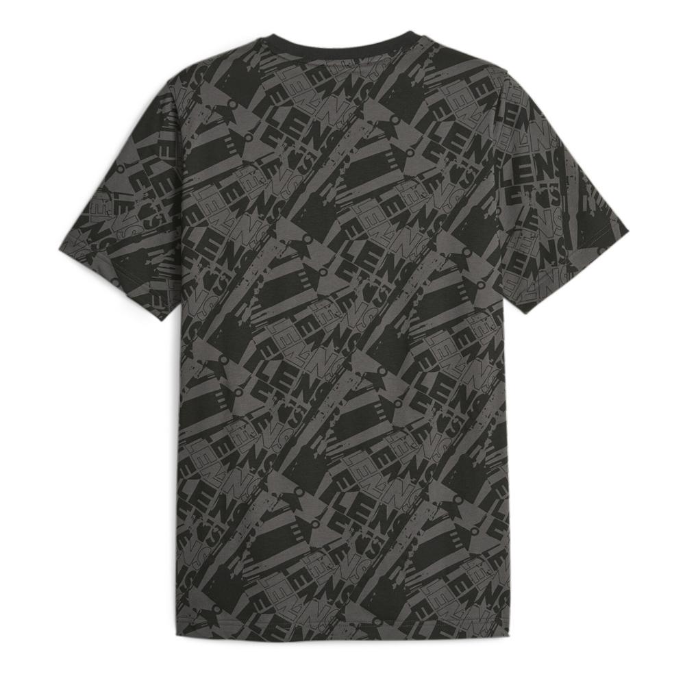 RC Lens T-shirt Noir Homme Puma 2023/2024 vue 2