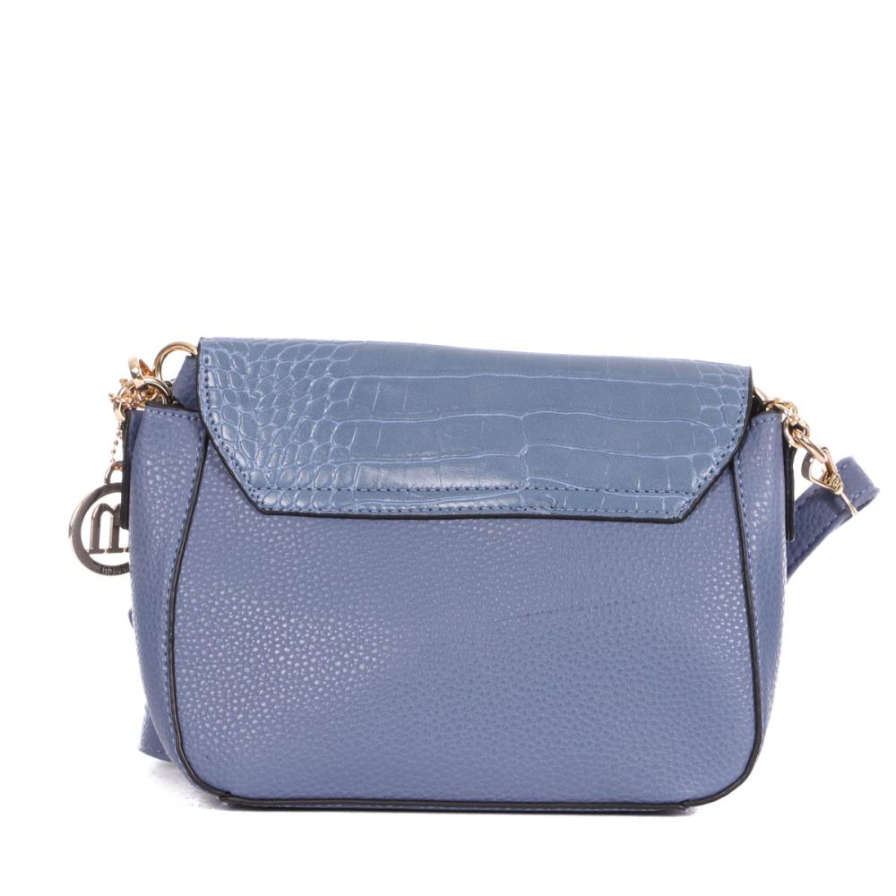 Sac bandoulière Bleu clair Femme Manoukian Forest vue 2