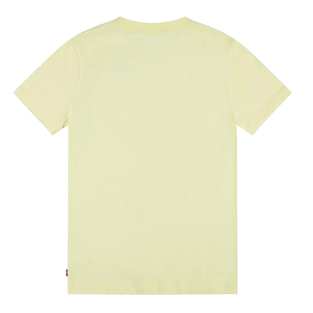 T-shirt Jaune Garçon Levi's 9E8157 vue 2