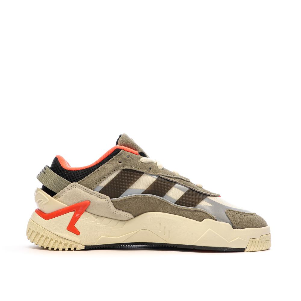 Baskets Beige/Kaki Homme Adidas Niteball vue 2