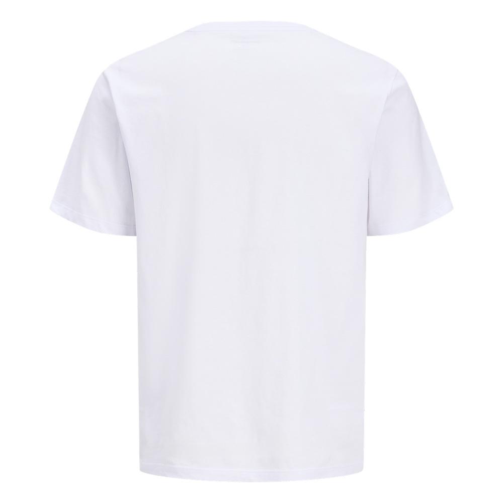 T-Shirt Blanc Homme Jack & Jones Hudson vue 2