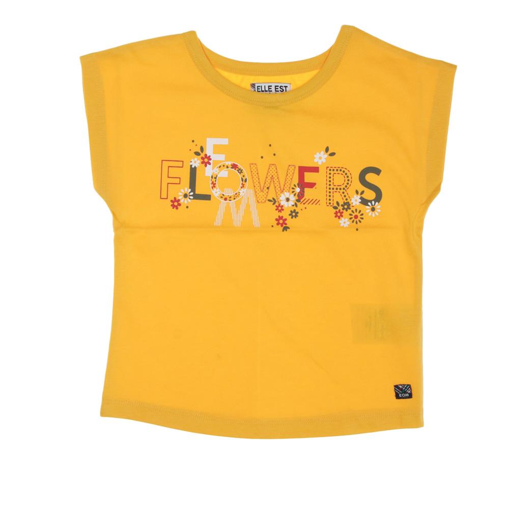 T-shirt Jaune Fille EOM Luzine pas cher