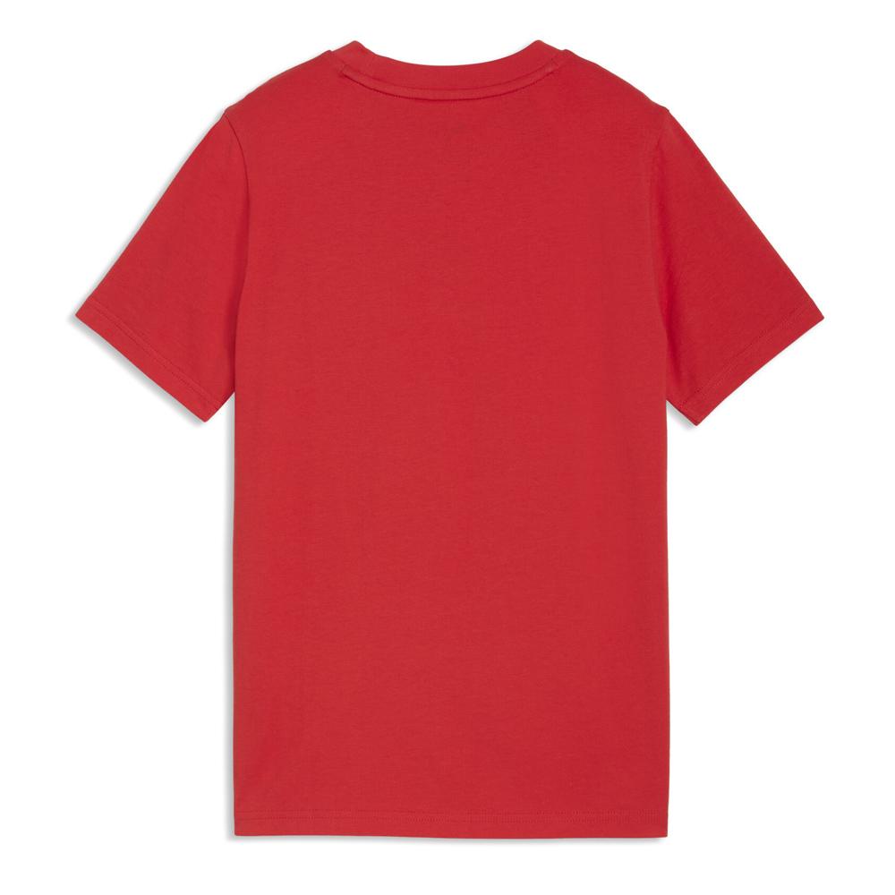 T-Shirt Rouge Garçon Puma Small vue 2