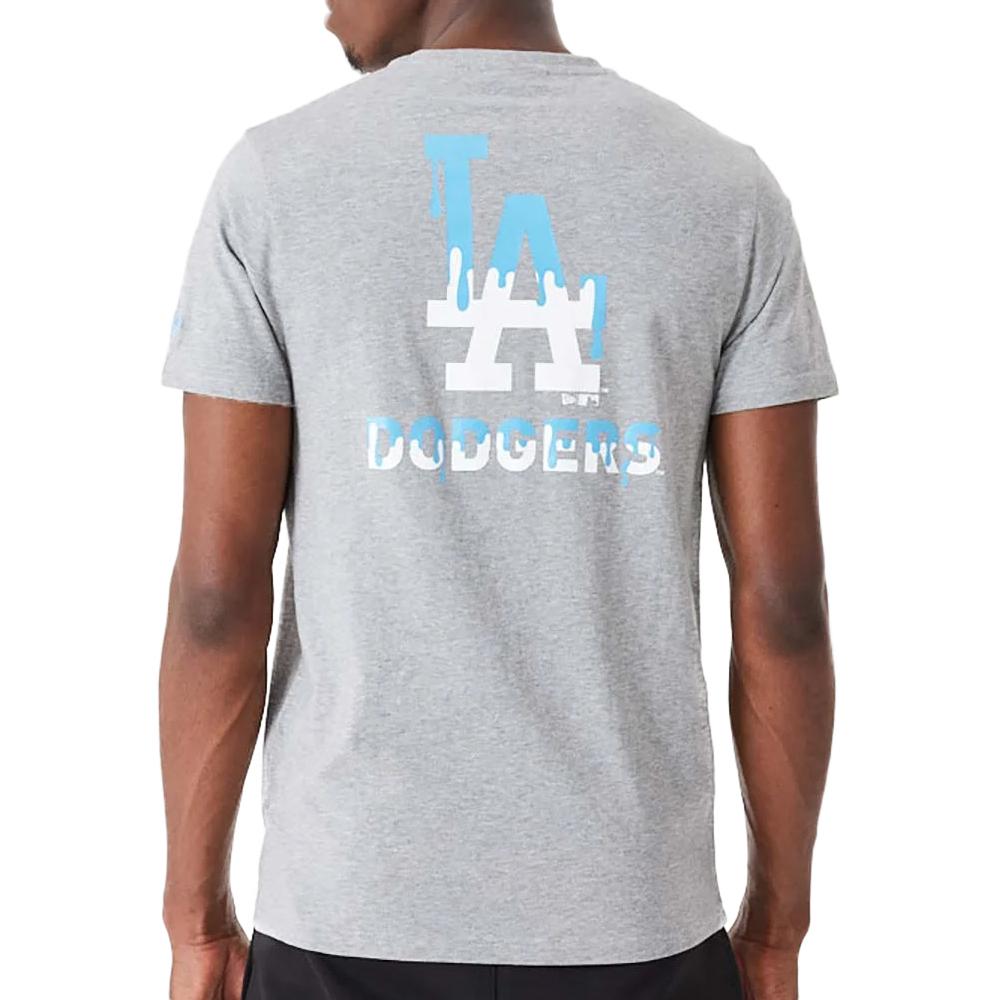 T-shirt Gris Homme New Era Drip Logo vue 2