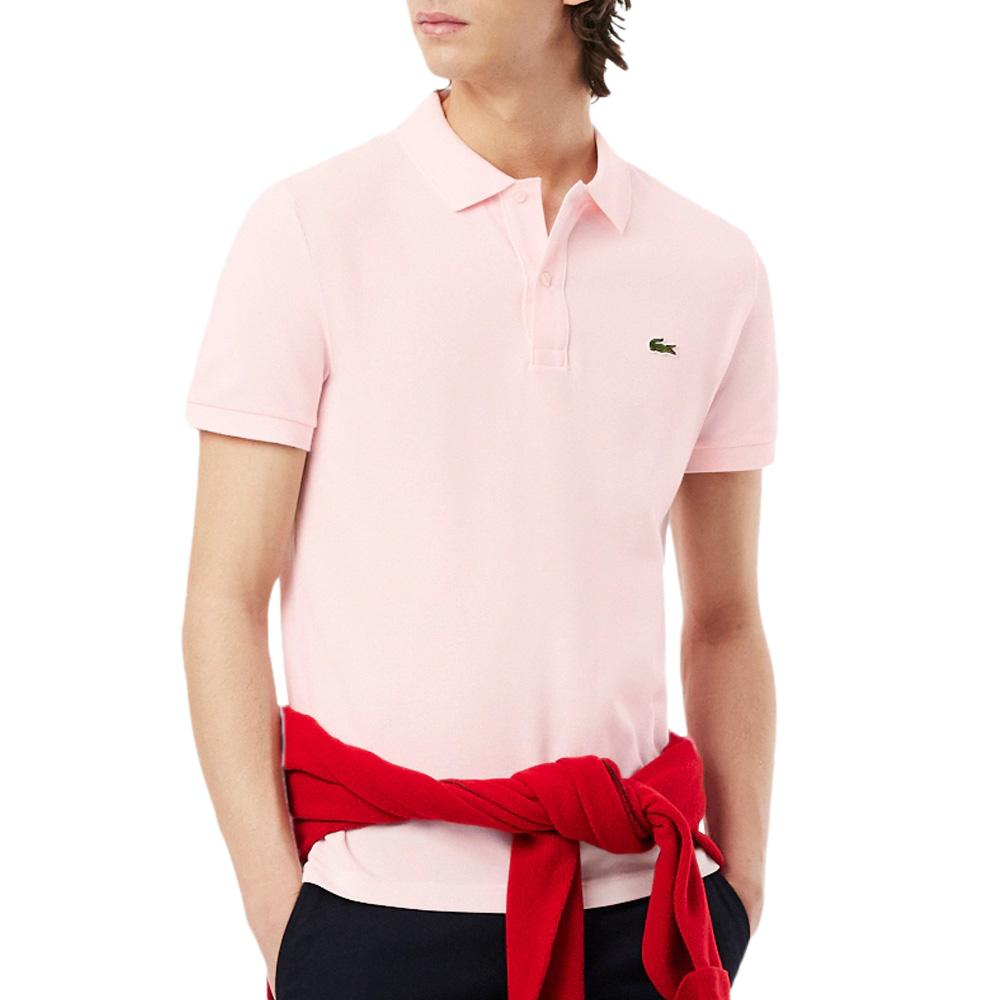 Polo Rose Homme Lacoste Mela pas cher